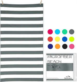 Your Choice Microfiber Quick Dry Sand-Free Beach Towel for Adults & Kids (67x35 Inch, 60x30 Inch) - Oversized, Compact, Lightweight, Absorben